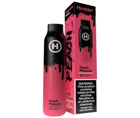 Одноразовый Pod Humble 3000 Peach Pleasure 5% (Персик)